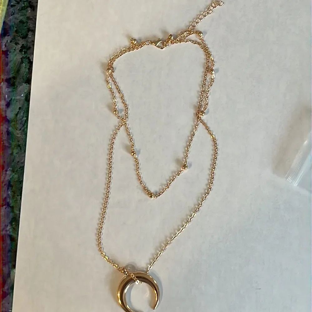 Double Bohemian Gold chain - Picture 3 of 4